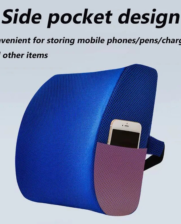 Low back pain relief pillow