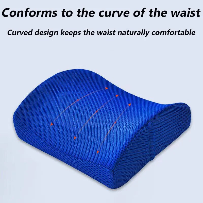 Low back pain relief pillow